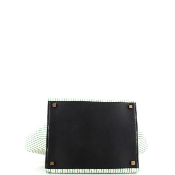 Celine Phantom Bag Canvas Medium Green - Picture 4 of 6